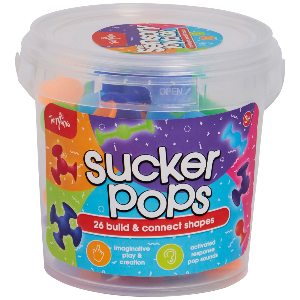 Toy Mania Sucker Pops – 26 Stück in der Dose