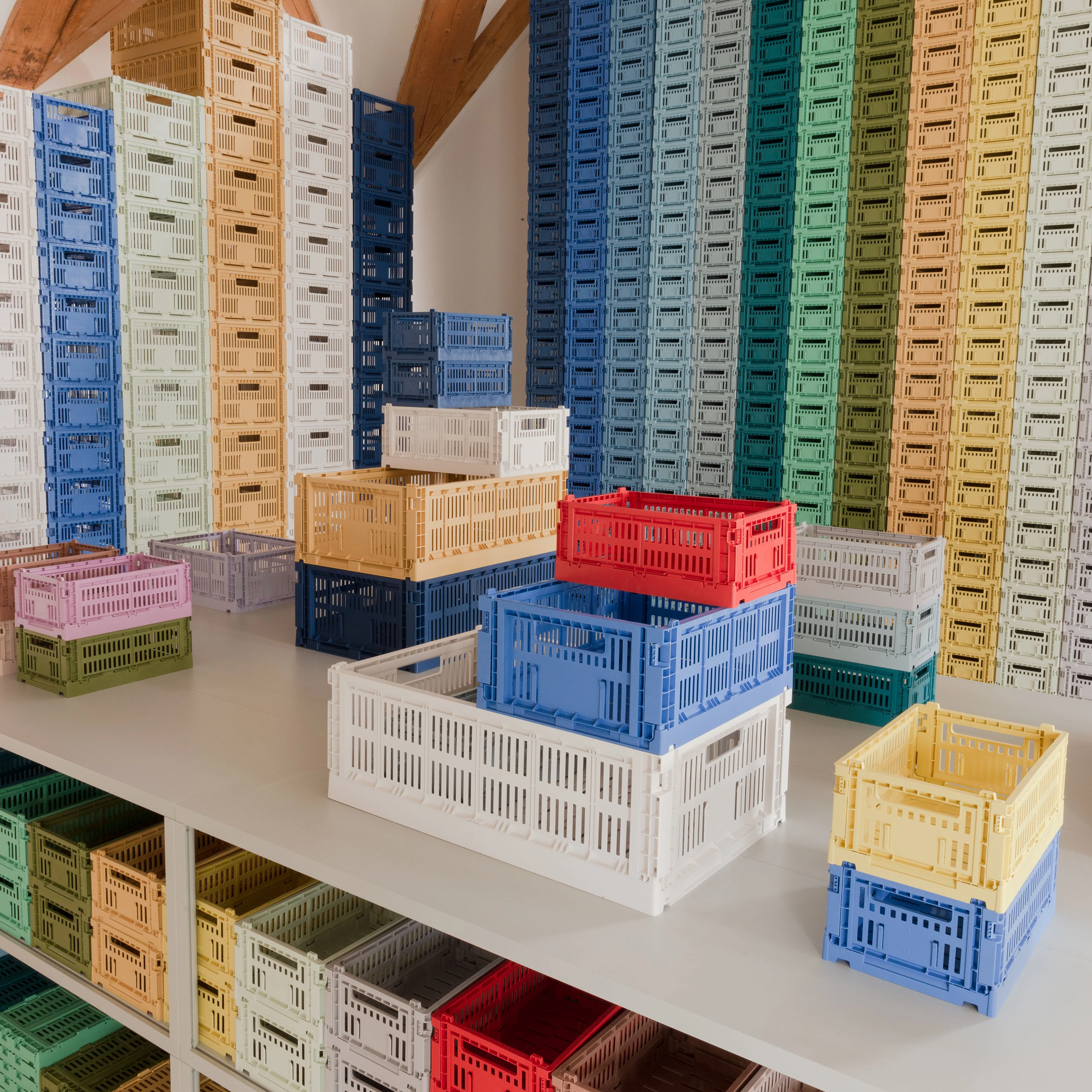 COLOUR CRATE - Panier | Marron