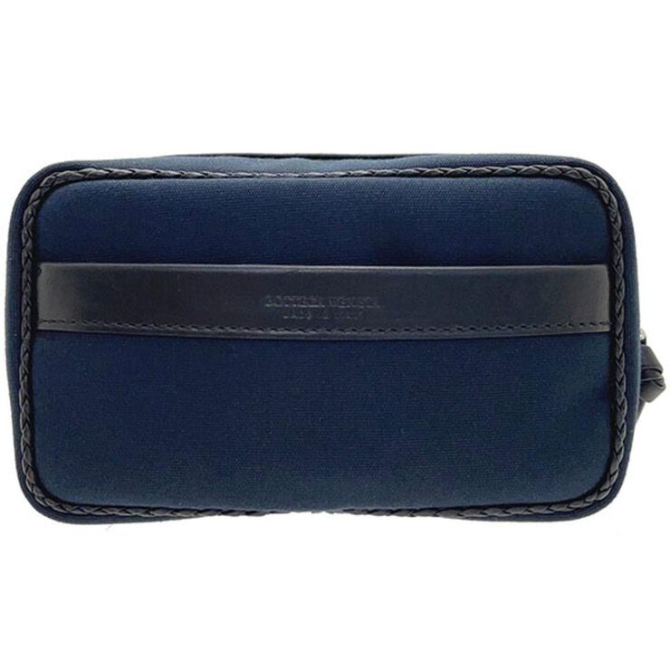 Bottega Veneta Vintage Bottega Veneta Pouch Navy