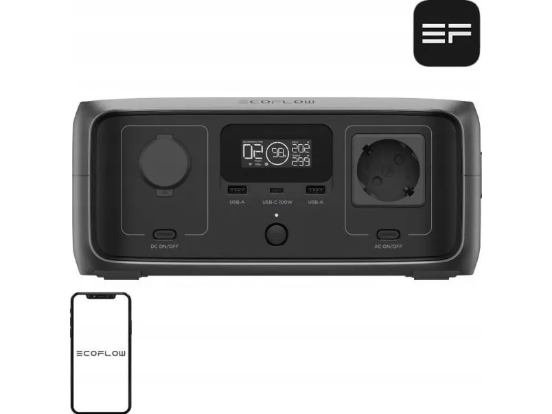 Ecoflow River 3 UPS portable power station, 245 Wh