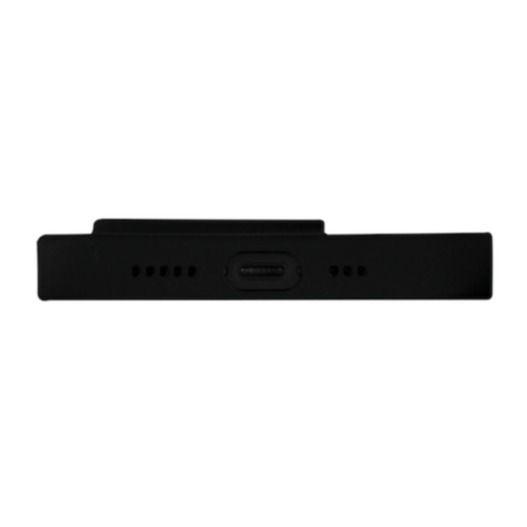 iPhone 14 Pro Max MagSafe Silikon Case Hülle Monaco Recycled (MO67NIBL1648) - Night Black