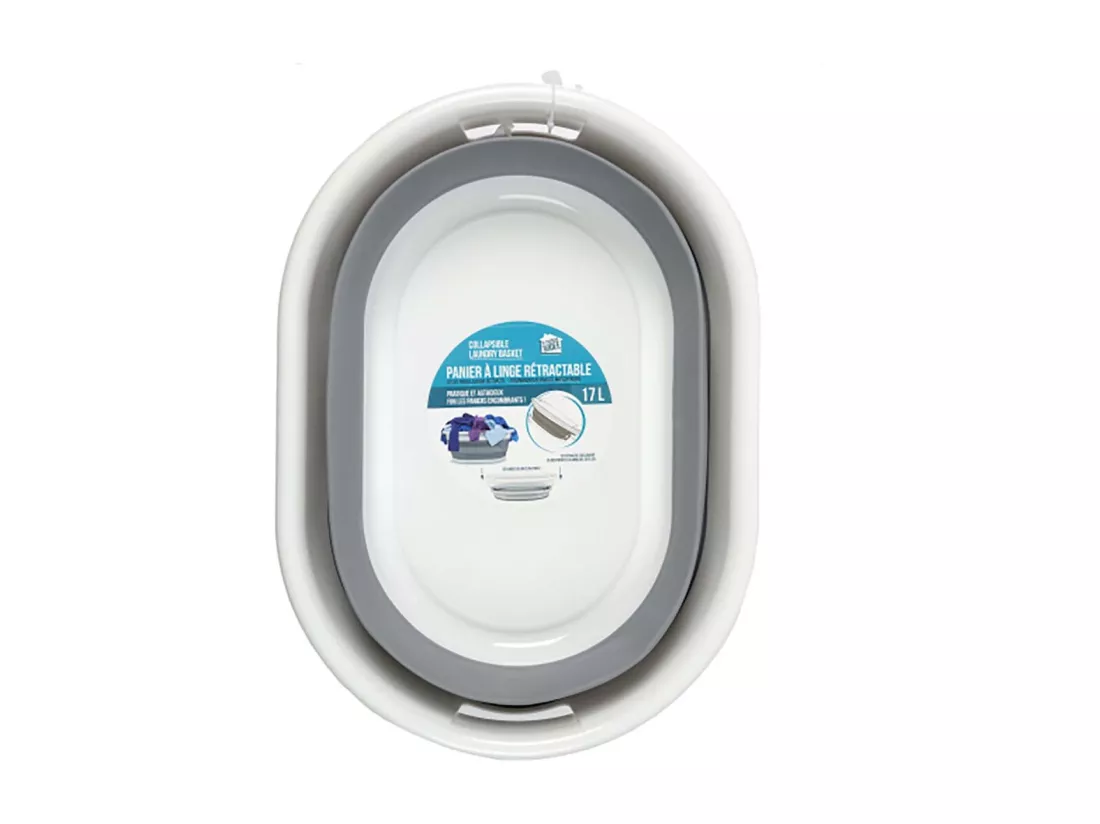 Panier A Linge Retractable 17l
