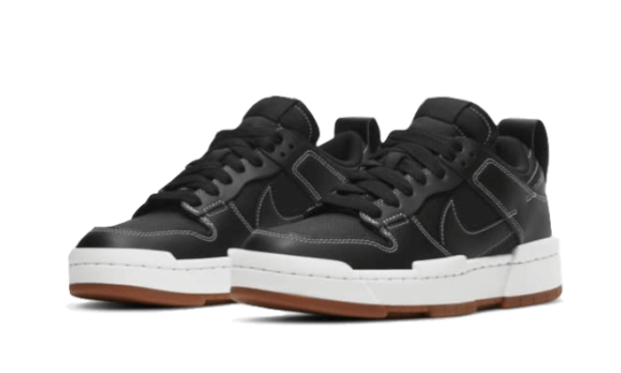 Nike Dunk Low Disrupt Black White Gum