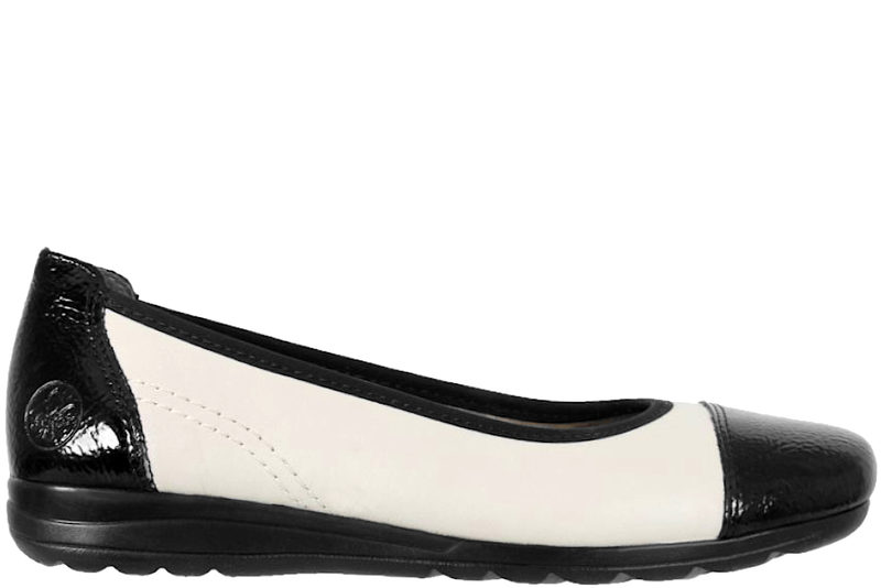 RIEKER BALLERINA I BEIGE SKIND