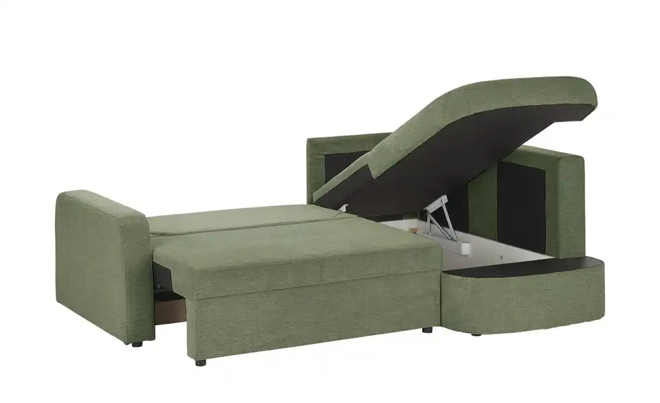 Ecksofa Grün rechts