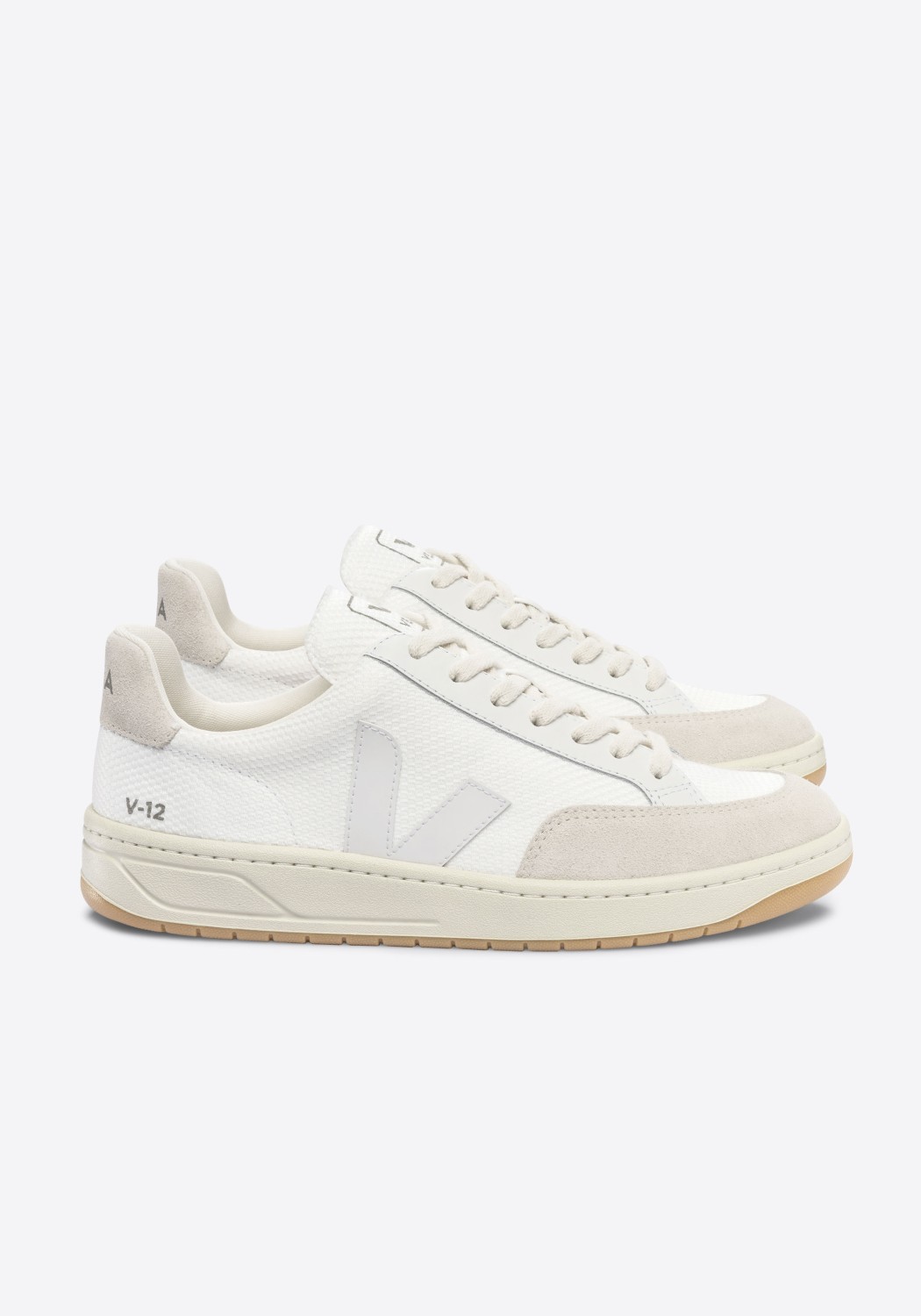 Veja Sneaker V-12 B-Mesh White Natural