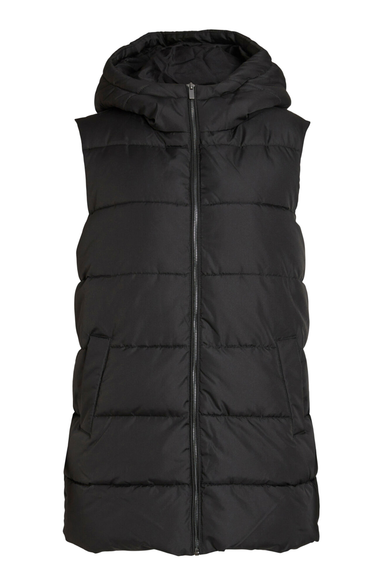 Colete feminino acolchoado - Preto