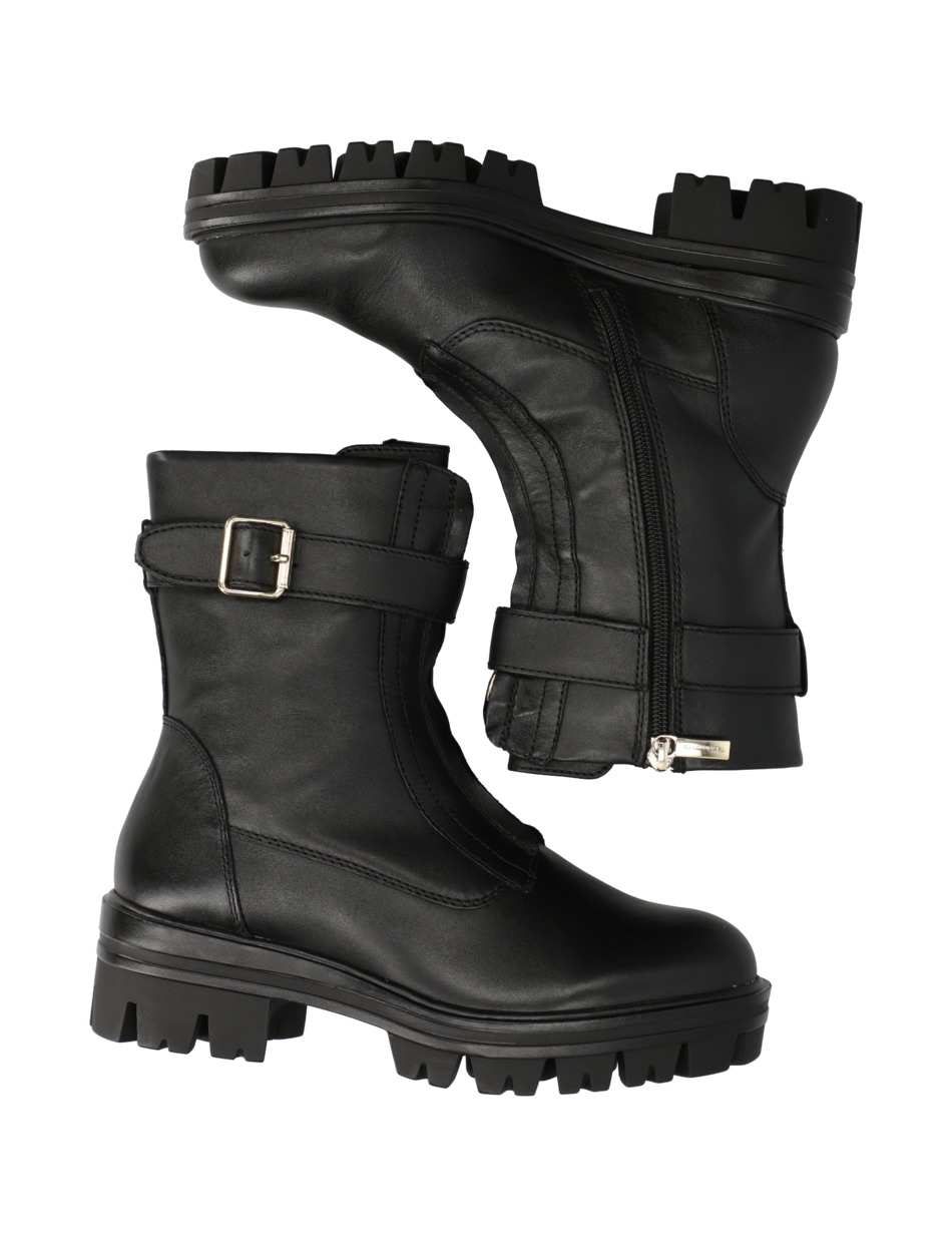 Glattleder Boot