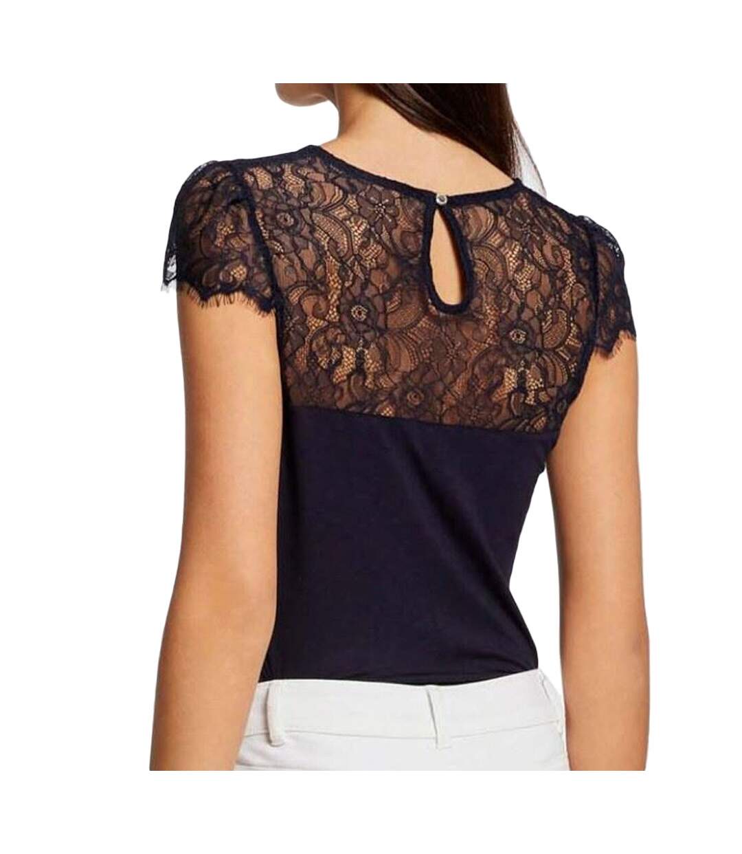 T-shirt Marine Femme Morgan Giulia