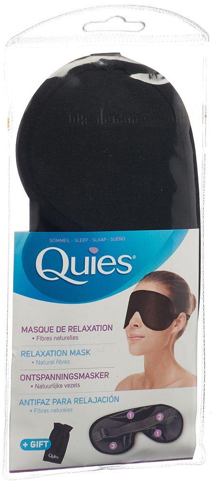QUIES Entspannungsmaske Btl 1 Stk