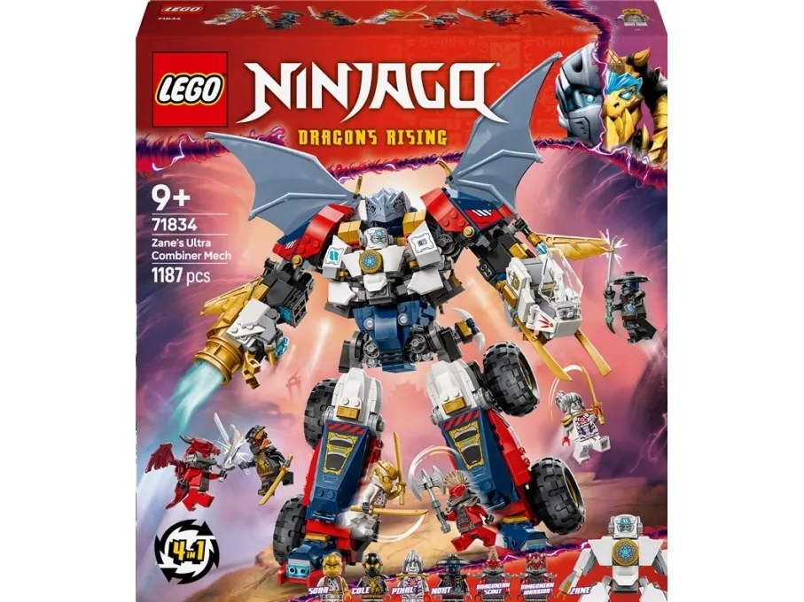 LEGO Ninjago 71834 Zanes ultrakombirobot
