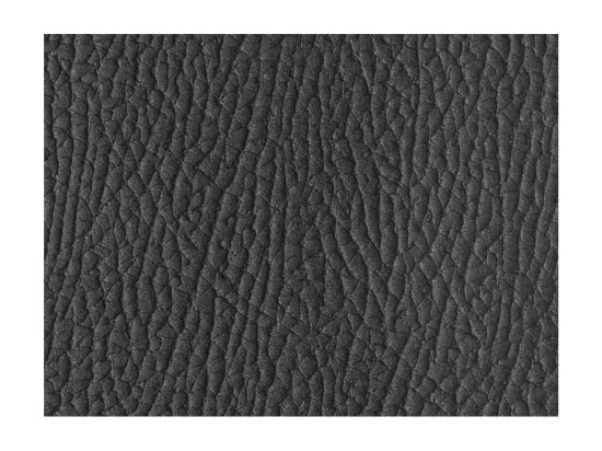 Fauteuil de relaxation manuel Bona en tissu imitation cuir - Gris anthracite - L97 x 90 x 100cm - Loungitude