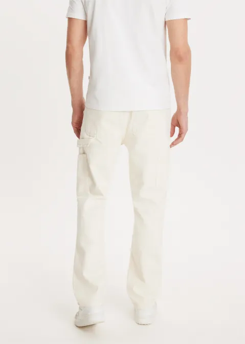 Bruno straight leg jeans off-white (WIT.O)