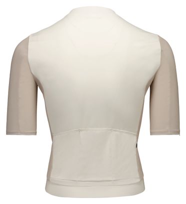 Maillot Manches Courtes Poc Cadence Blanc/Gris