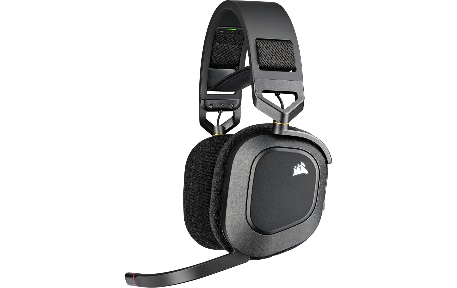 Headset HS80 RGB iCUE Schwarz<br>Kabelloses Surround-Sound Gaming-Headset