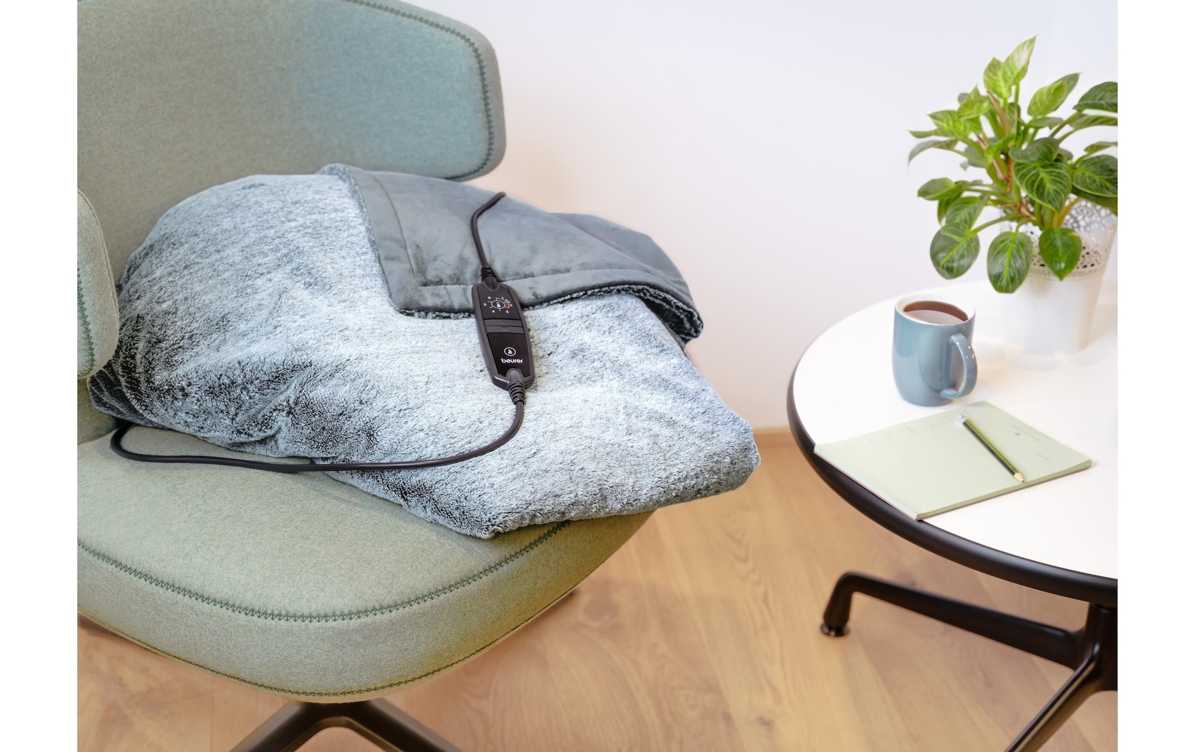 BEURER Wärmeunterbett »HD 75 Green Planet Nordic Grey«