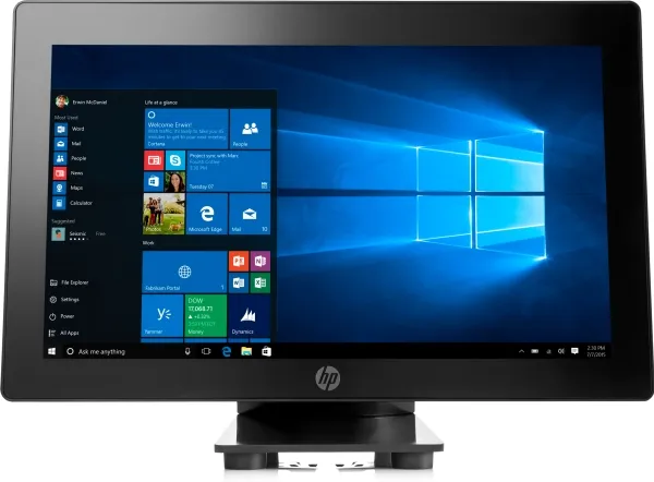 HP RP9 G1 Retail System 9015 - Alt-i-én - 1 x Core i3 6100 / 3.7 GHz - RAM 4 GB - HDD 500 GB - HD Graphics 530 - GigE - FreeDOS 2.0 - skærm: LED 15.6