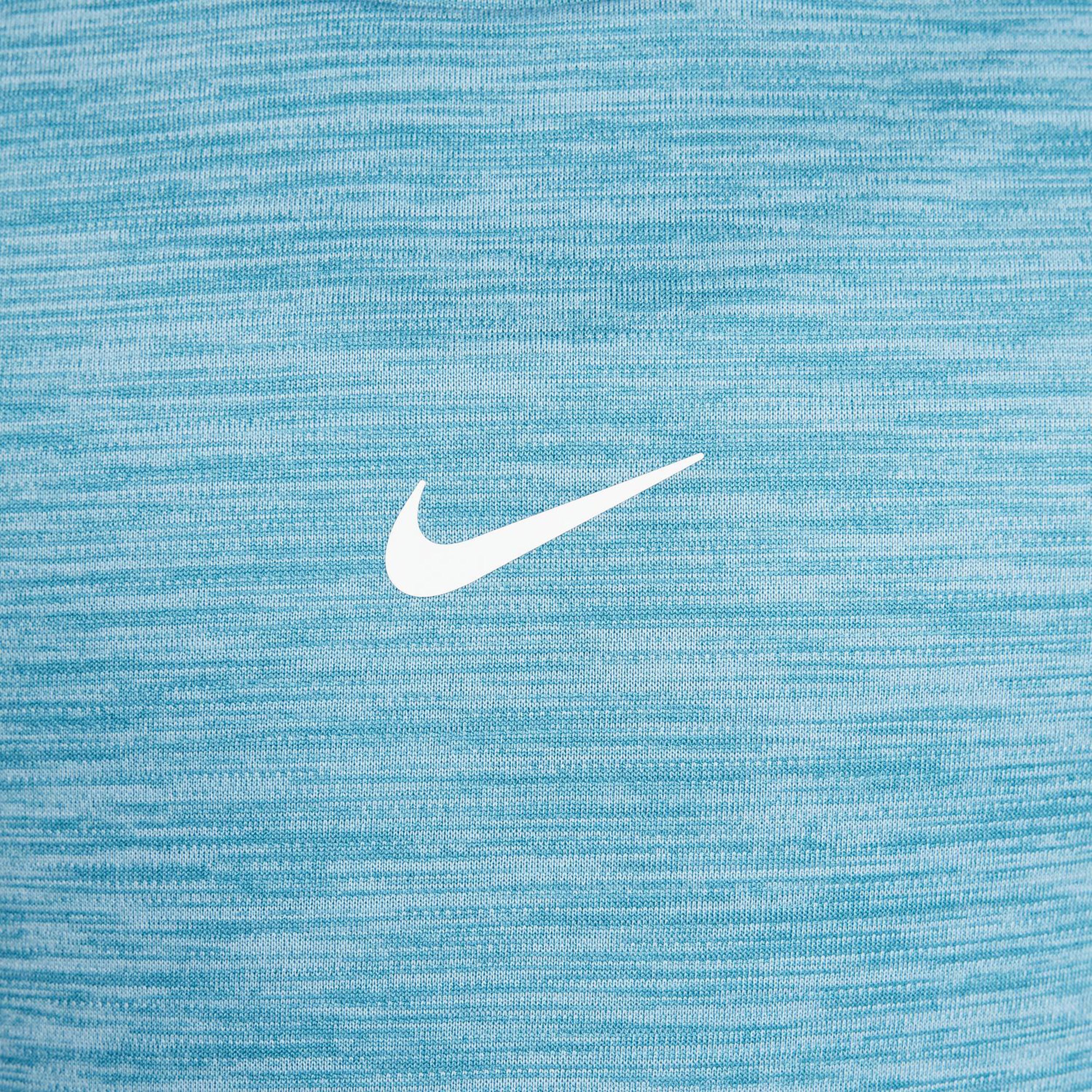 Nike Dri-FIT Multi Heather T-shirt Enfants - Bleu Petrol