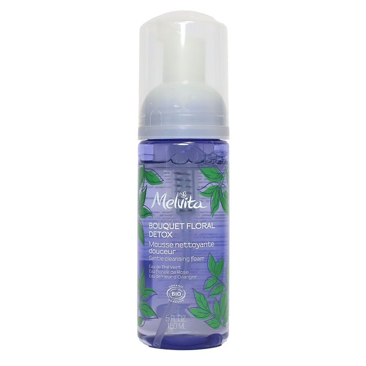 Bouquet floral mousse nettoyante douceur detox 150ml