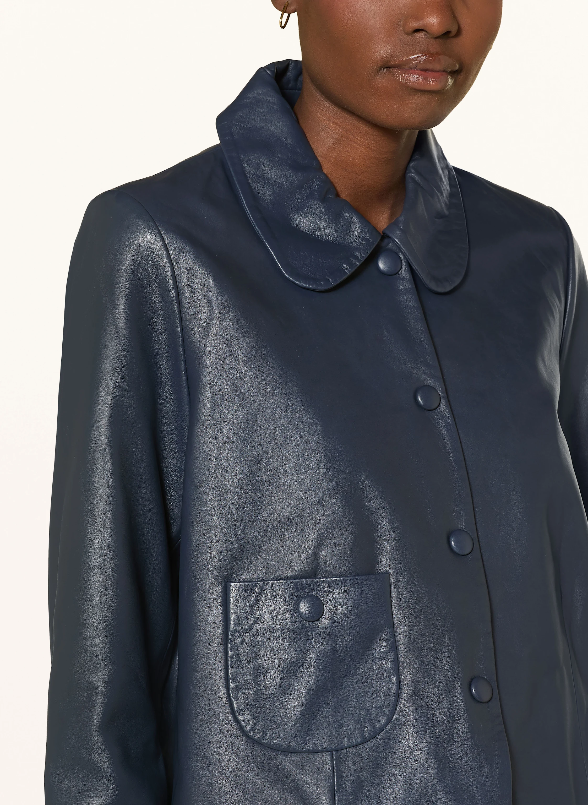 ba&sh Lederjacke MILOS
