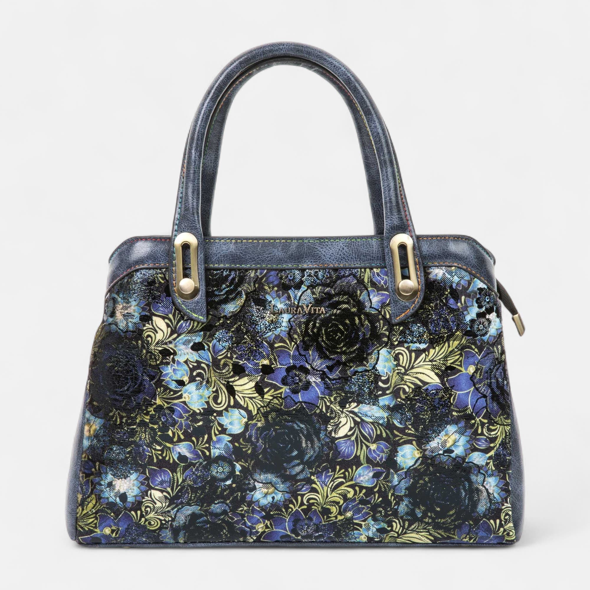 Sac à main bleu marine
