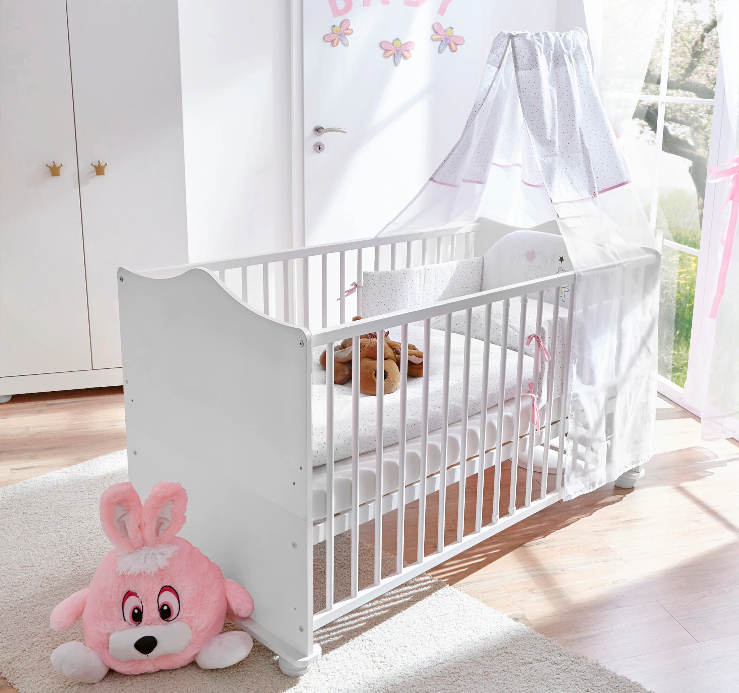 Ticaa Babybett Prinzessin Weiß