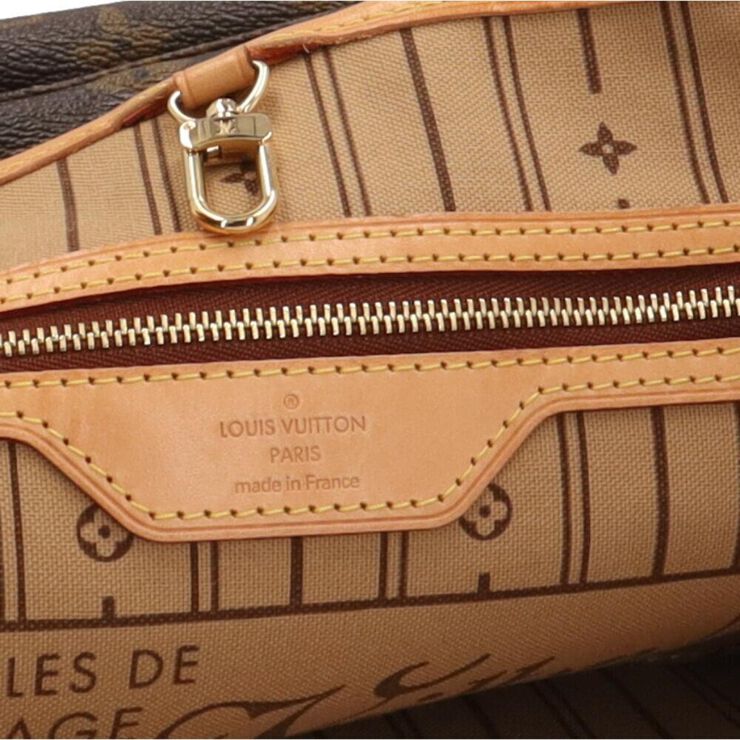 Louis Vuitton Vintage Louis Vuitton Neverfull Brown
