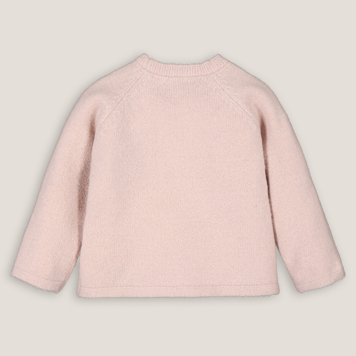 LA REDOUTE COLLECTIONS<br>Camisola com decote em V em jersey mousse
