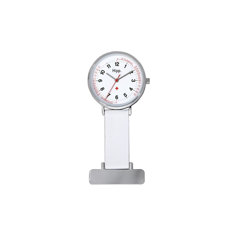 Montre Hipp en Cuir Unisexe H/F Blanc