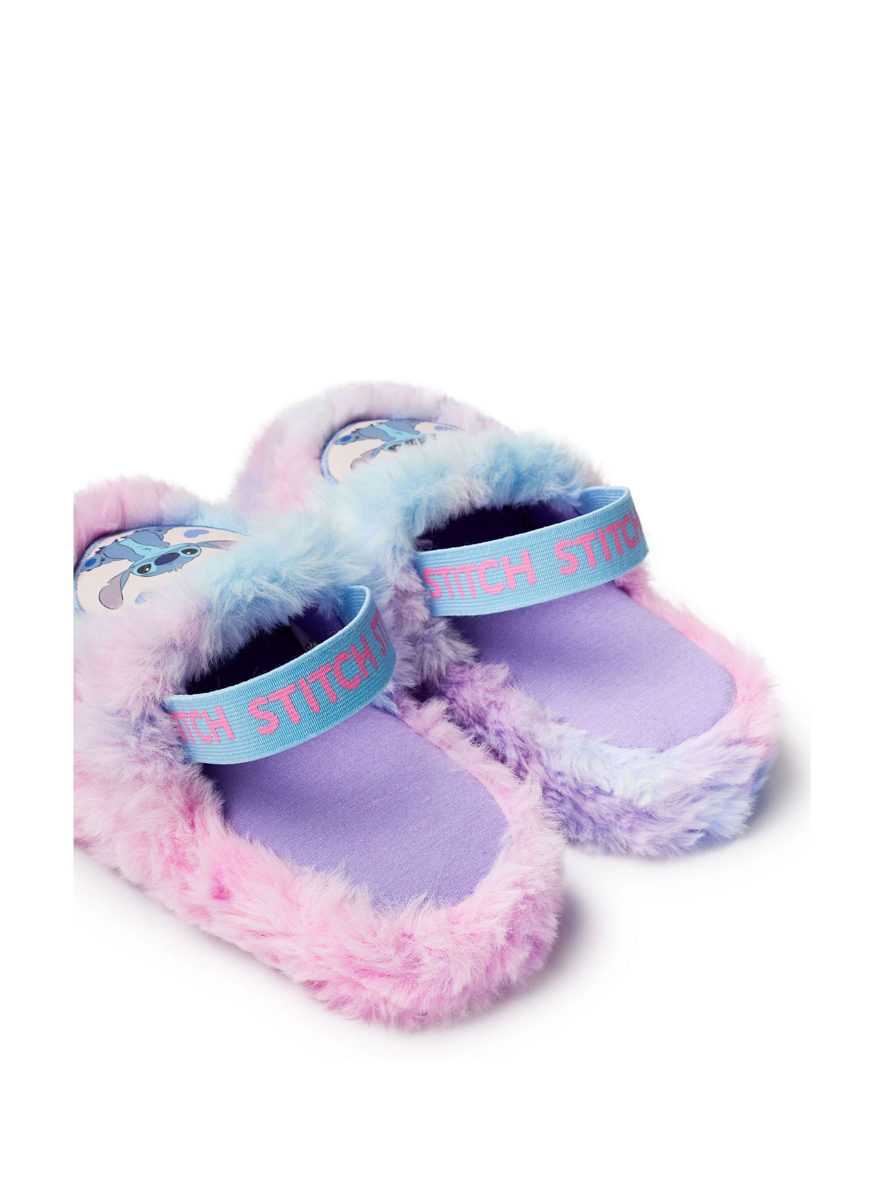 Vanilla Underground Disney Stitch Meisjes Pluizige Pantoffel Slippers