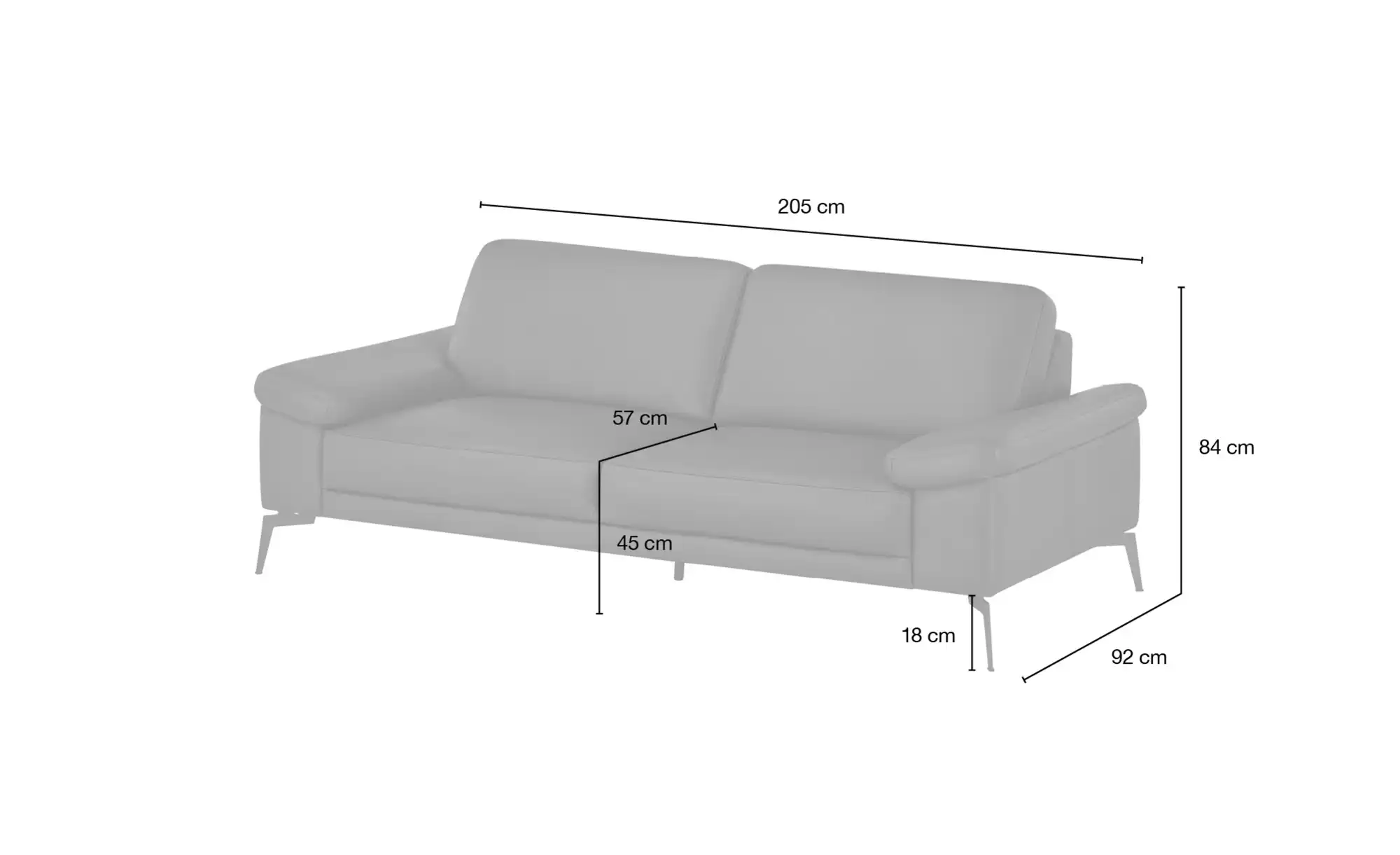 uno Einzelsofa Spring