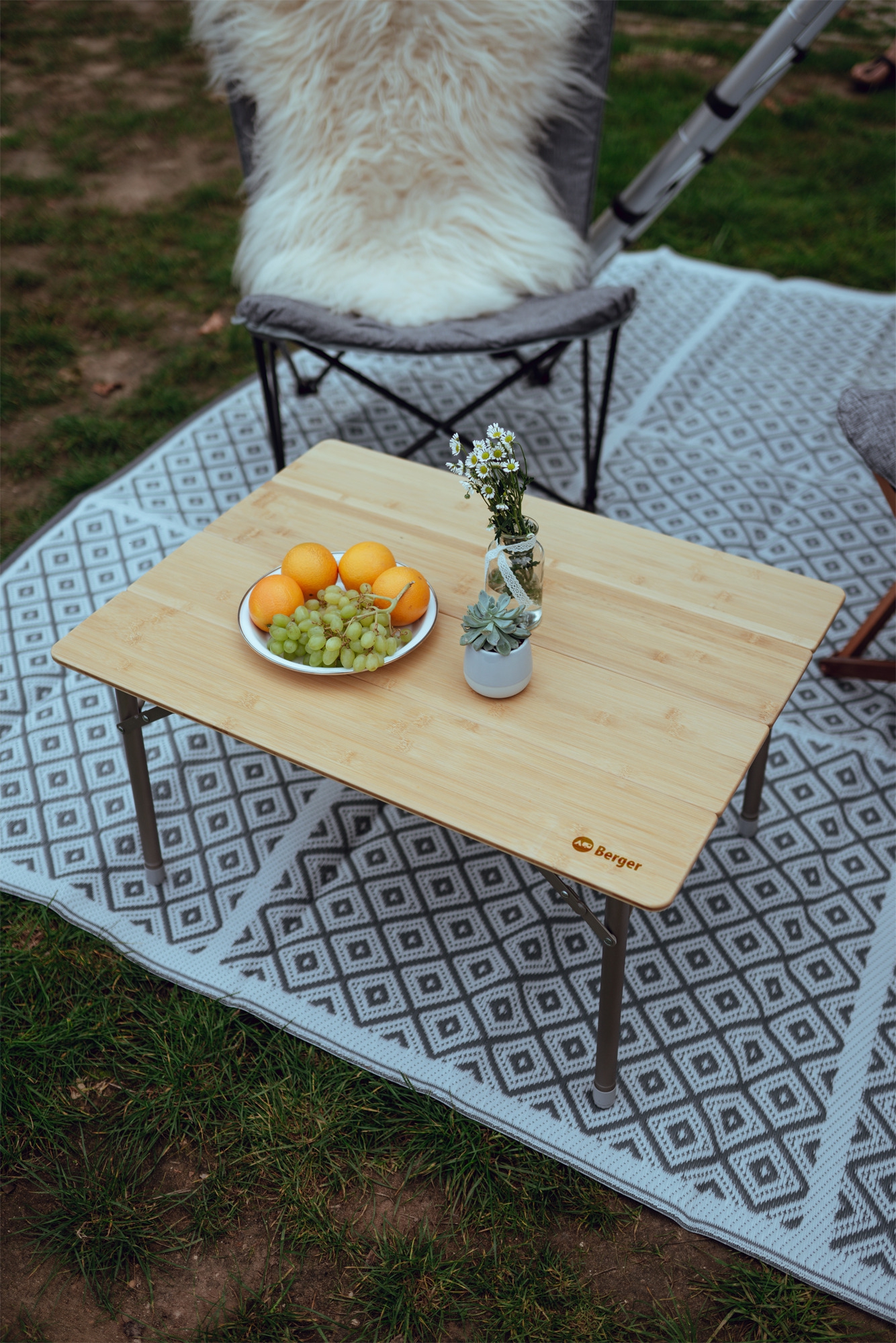 Berger Carry Falttisch 80 x 60 cm