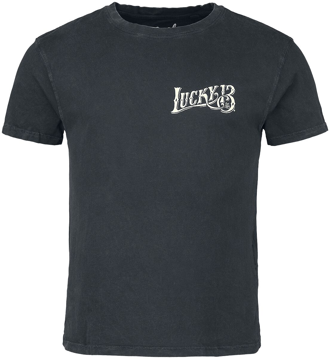 Skull Built | Lucky 13 T-Shirt Manches courtes