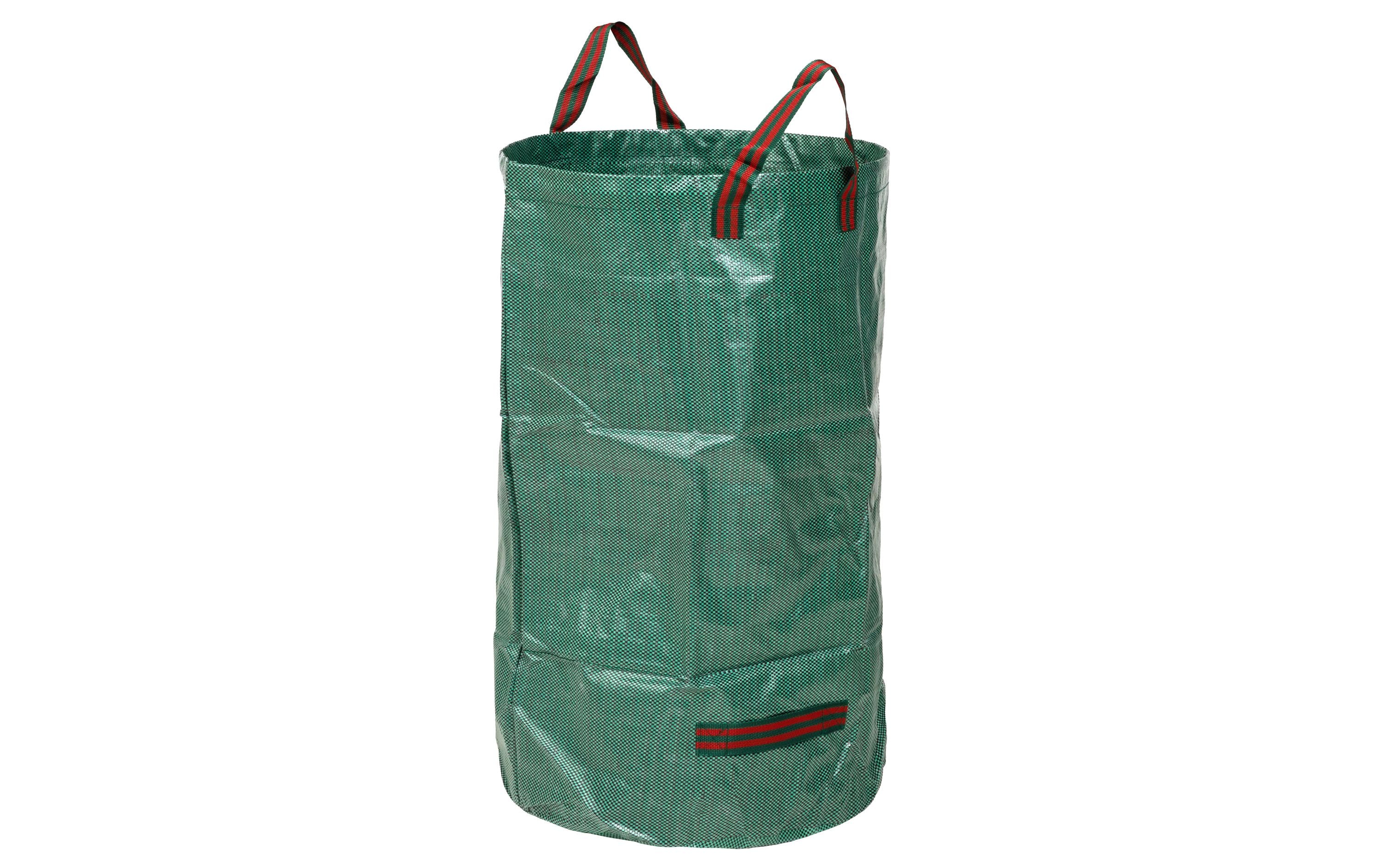 Gartensack rund, 120 LiterReissfester Sack für Lagerung und Transport von Gartenabfällen