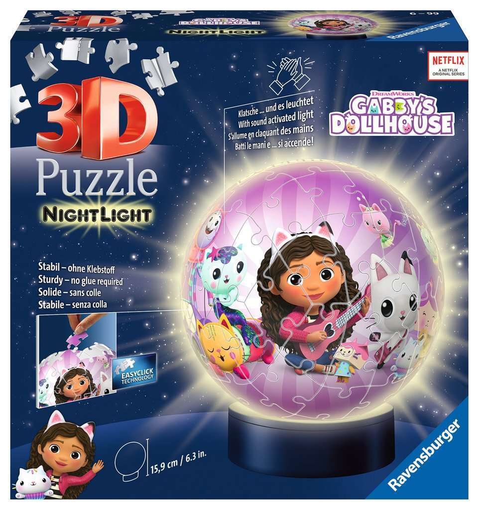 Ravensburger Spiel Nachtlicht Gabby's Dollhouse