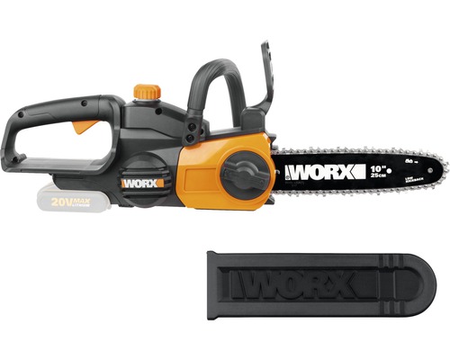 WORX 20V 25cm snoerloze kettingzaag WG322E.9 + GRATIS bonusartikel: 20V accu WA3644 (4,0Ah)