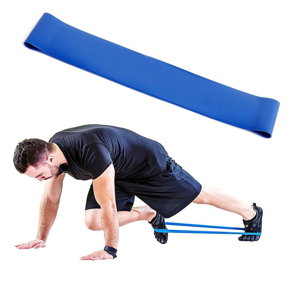 (5er Set) Gummi Fitness Übungsbänder / Widerstandsbänder / Gymnastikbänder für Training / Yoga / Pilates - Bunt