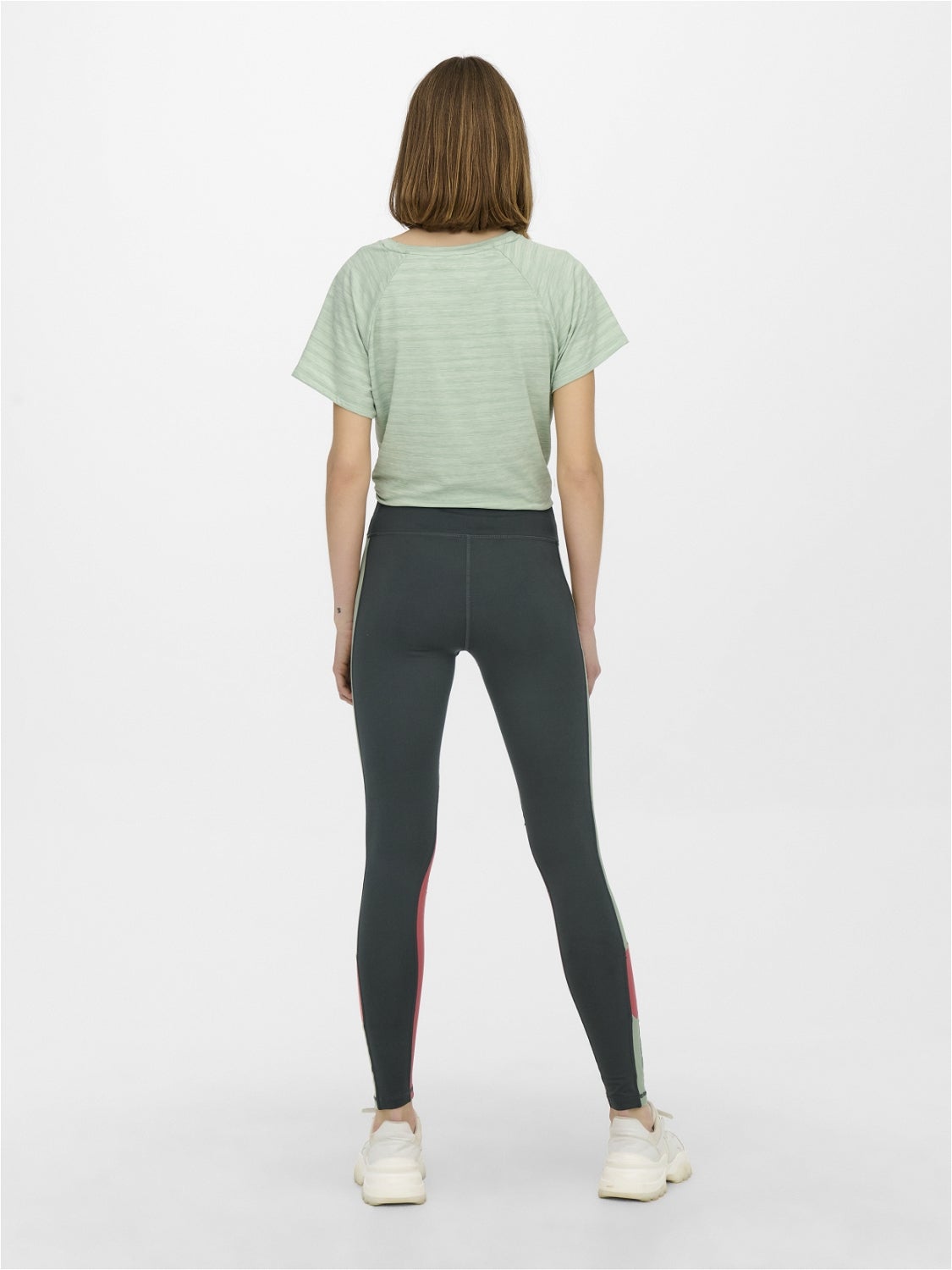 ONPFELONE Hohe Taille Slim Fit Sportleggings Dark Shadow