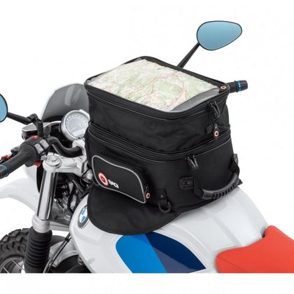 Sacoche réservoir Q Bag Tank Bag 01 magnet Strap (12 à 23 Litres) Universel - Noir