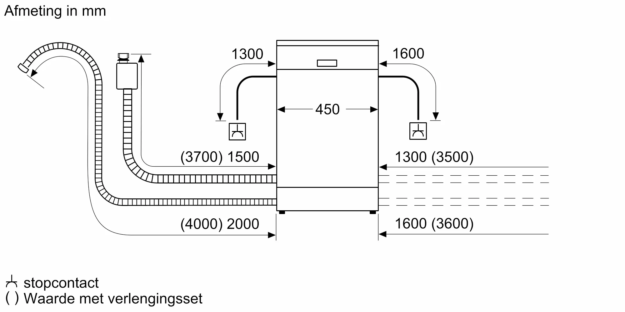 Serie 4 Vrijstaande vaatwasser 45 cm Geborsteld staal anti-fingerprint