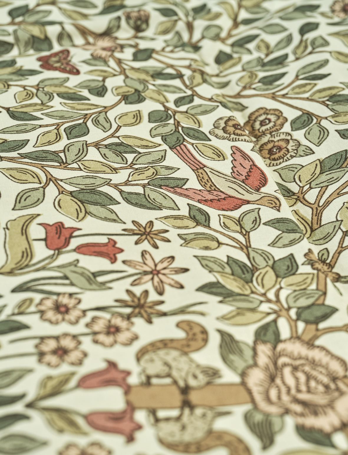 Bomull sengesett multi rosa - 140x200 cm