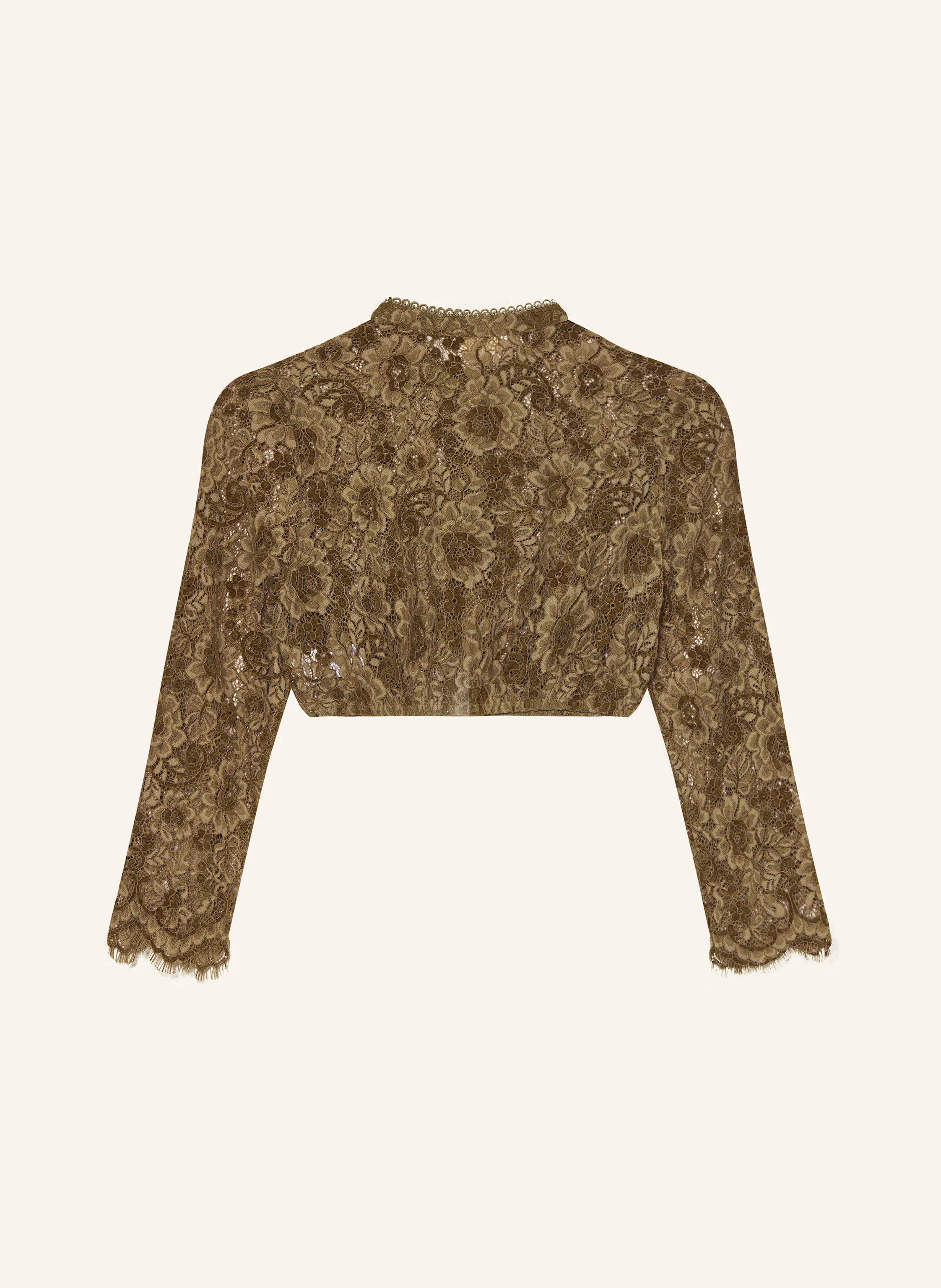 KRÜGER Dirndlbluse aus Spitze mit 3/4-Arm