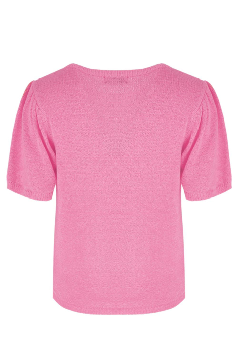 Fluresk roze dames t-shirt