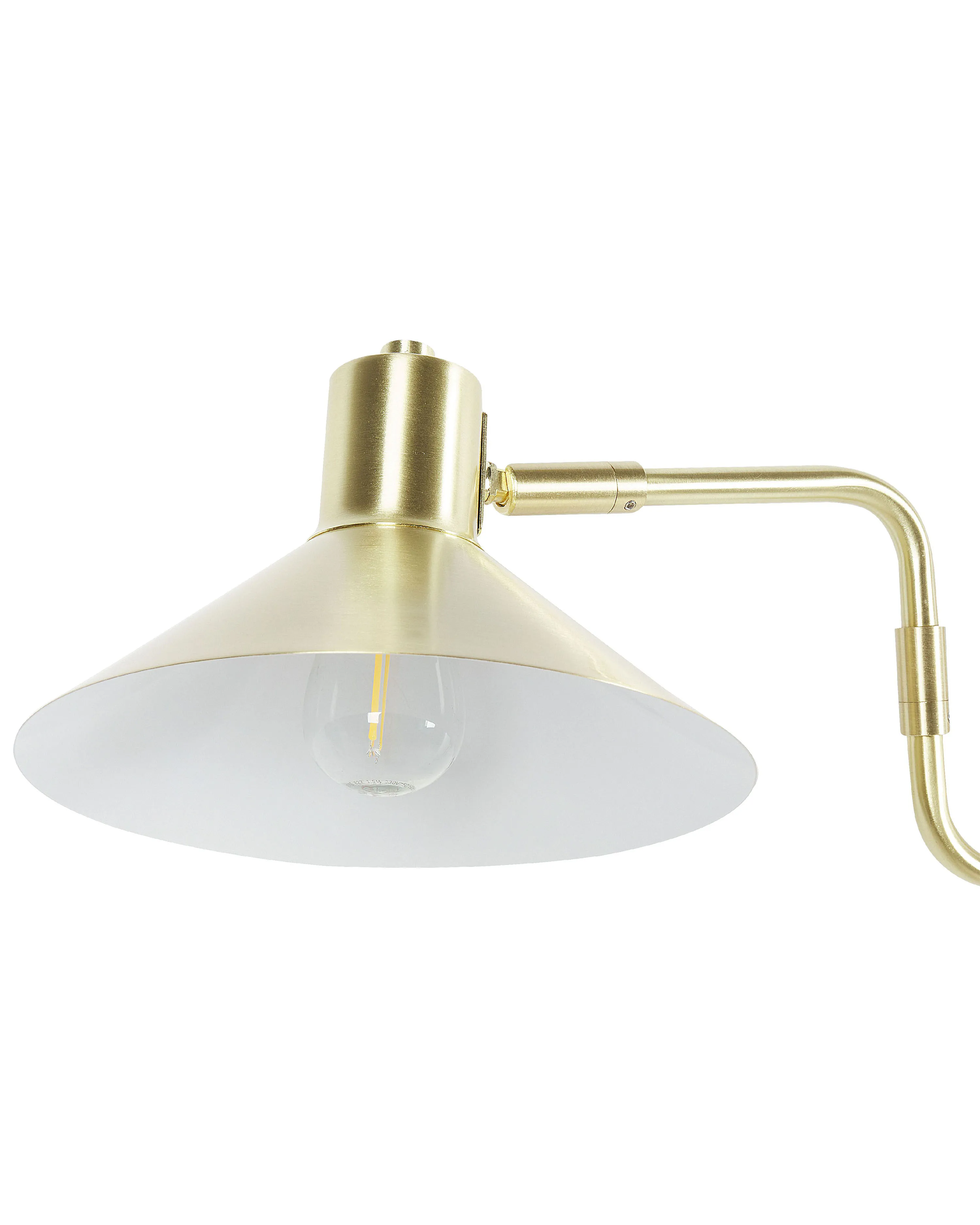 Wandlamp BALIEM verstelbaar Metaal Goud