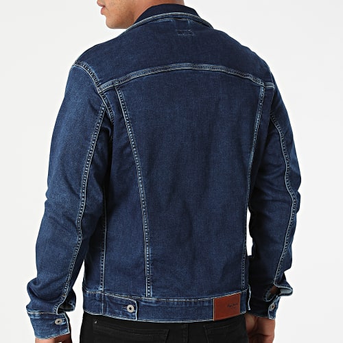Veste Jean Pinner PM400908HG4 Bleu Denim