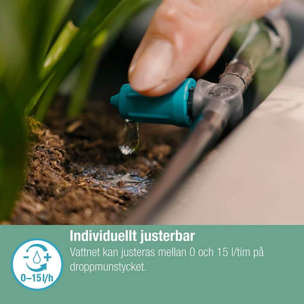 DRYPPHODE GARDENA MICRO-DRIP-SYSTEM INLINE STATIV 10PK