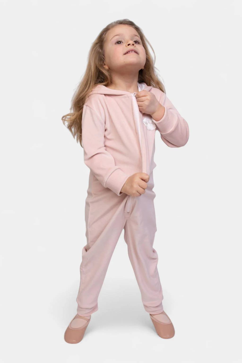 Papillon sport onesie roze