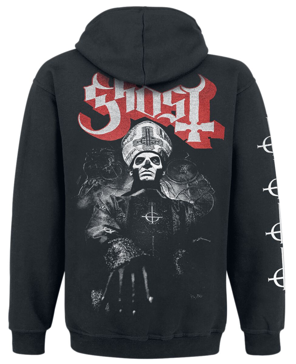 Papa Ring | Ghost Sweat-shirt zippé à capuche