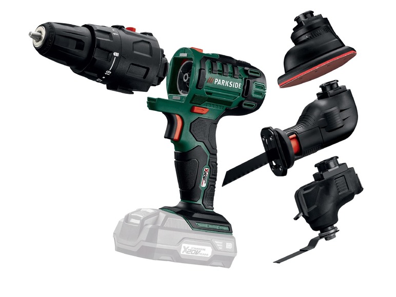 4-in-1 accu-combi-apparaat 20 V zonder accu