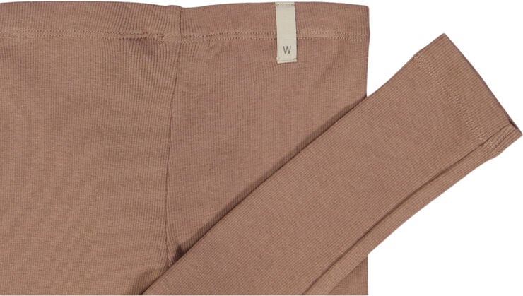 Wheat Rib Leggings Vintage rose